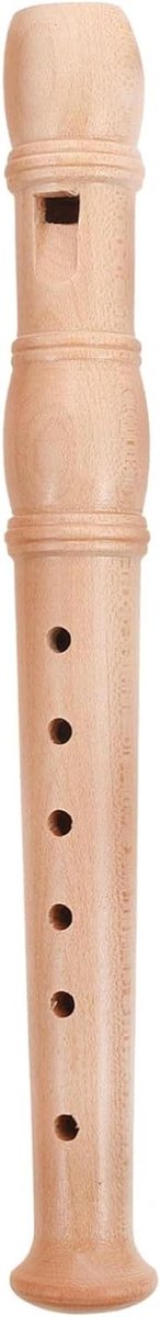 Beginners Klarinet - Houten Fluit - Muziek Leren - 6 Gaten Ontwerp - 19.5 cm - Kaki