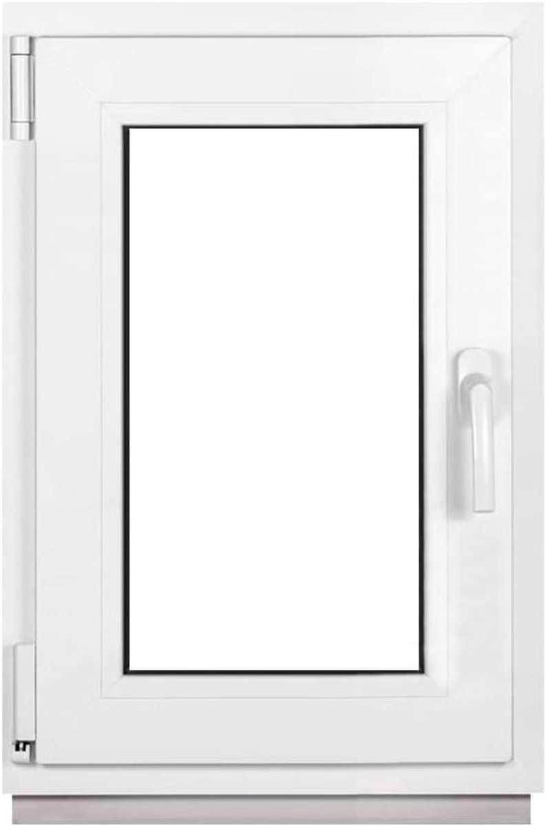 Kunststof Kelderraam - Draai Kantel - Ruimte Vergroten - Energie-efficiënt - 45 x 75 cm - Wit