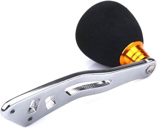 Aluminium Hengelhandvat voor Visreel - Krachtige Crank Arm met Ergonomische Knoppen voor Optimaal Vissen — afbeelding 5
