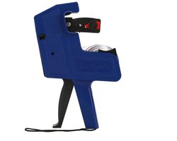Allecto - Labeler - Price Marker - 8 Digits - Price Tag Gun - Retail Tool - Labels - Ink Refill - Handheld Labeling - Office Retail Shop - Blue