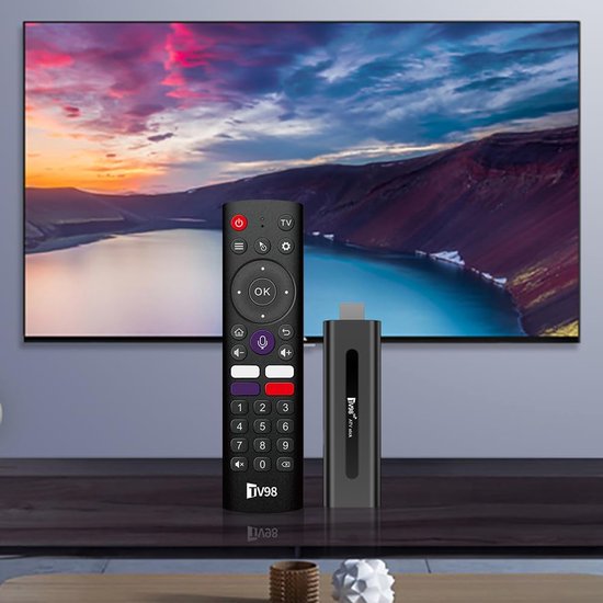 Media Speler - Smart TV Box - Streaming Films - Quad Core Processor - Mini Formaat - Zwart — afbeelding 5