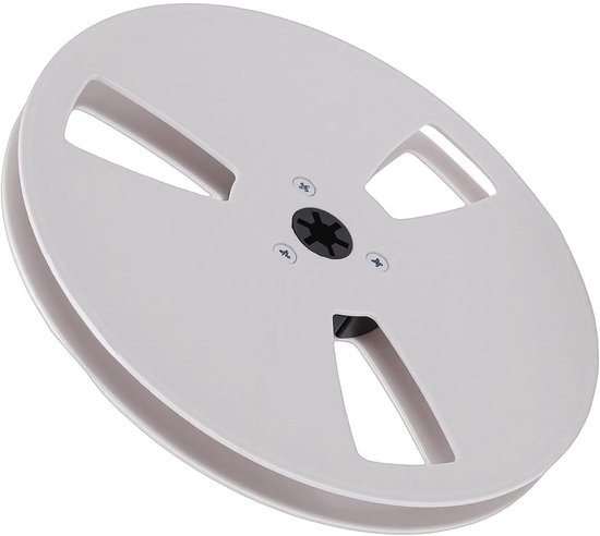 Lege Opnamespoel - Tape Spoel - Analoge Opnames - Structurele Integriteit - 7 Inch - Wit — afbeelding 5