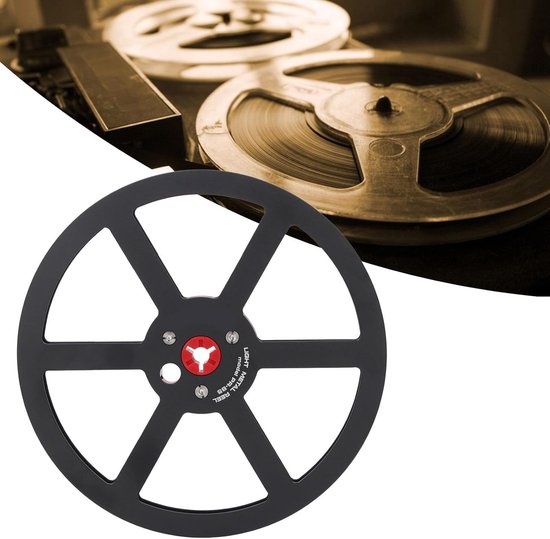 Lege Tape Spoel - Spoel voor Tape Machine - Geluidsopname - Aluminiumlegering - 7 inch - Zwart — afbeelding 4