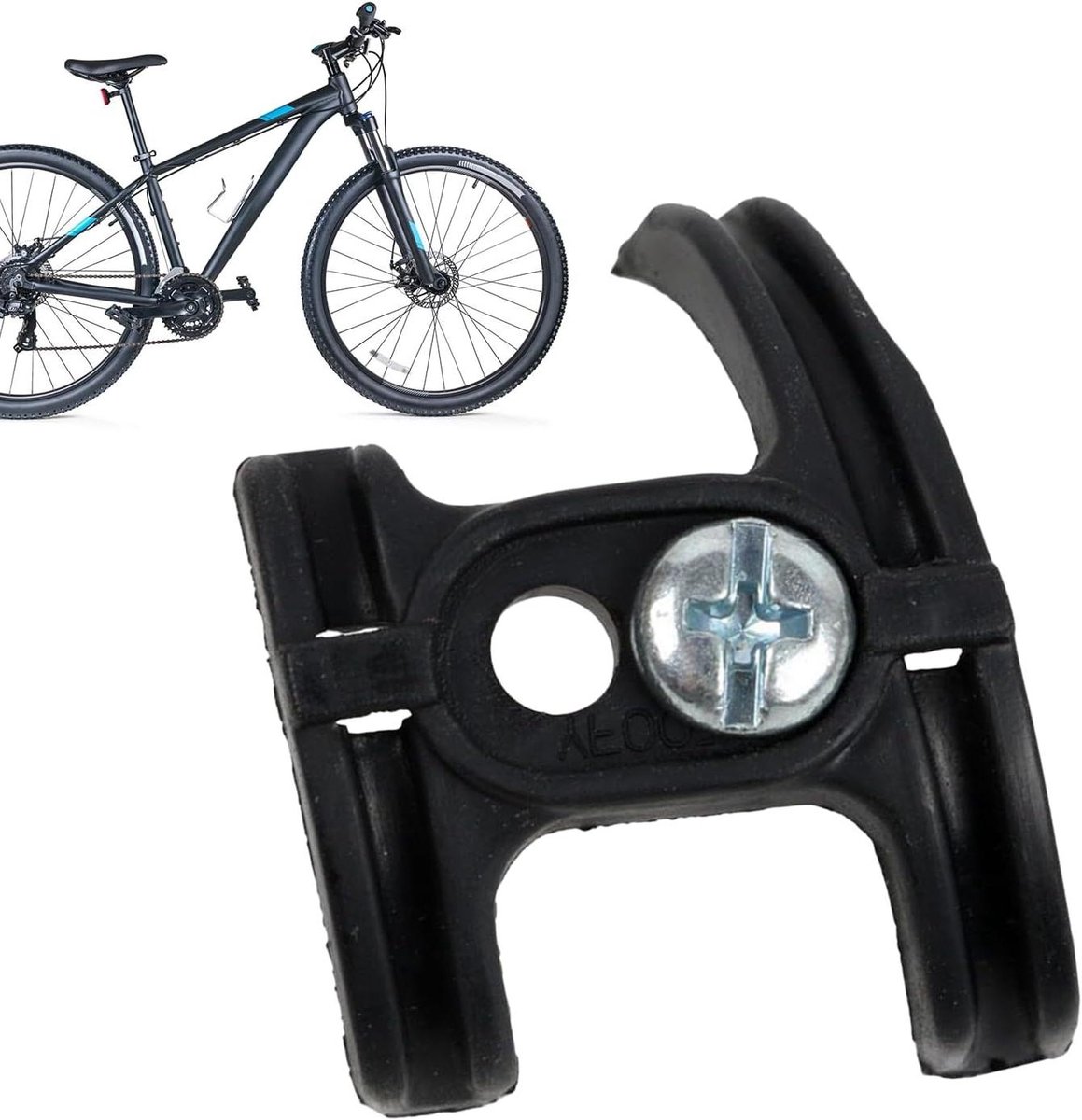 Kabelgeleider Fietsonderdeel - Kabelbeheer - Fietsen Onderhoud - Wrijvingsloos Kanaalpad - 44mm - Zwart