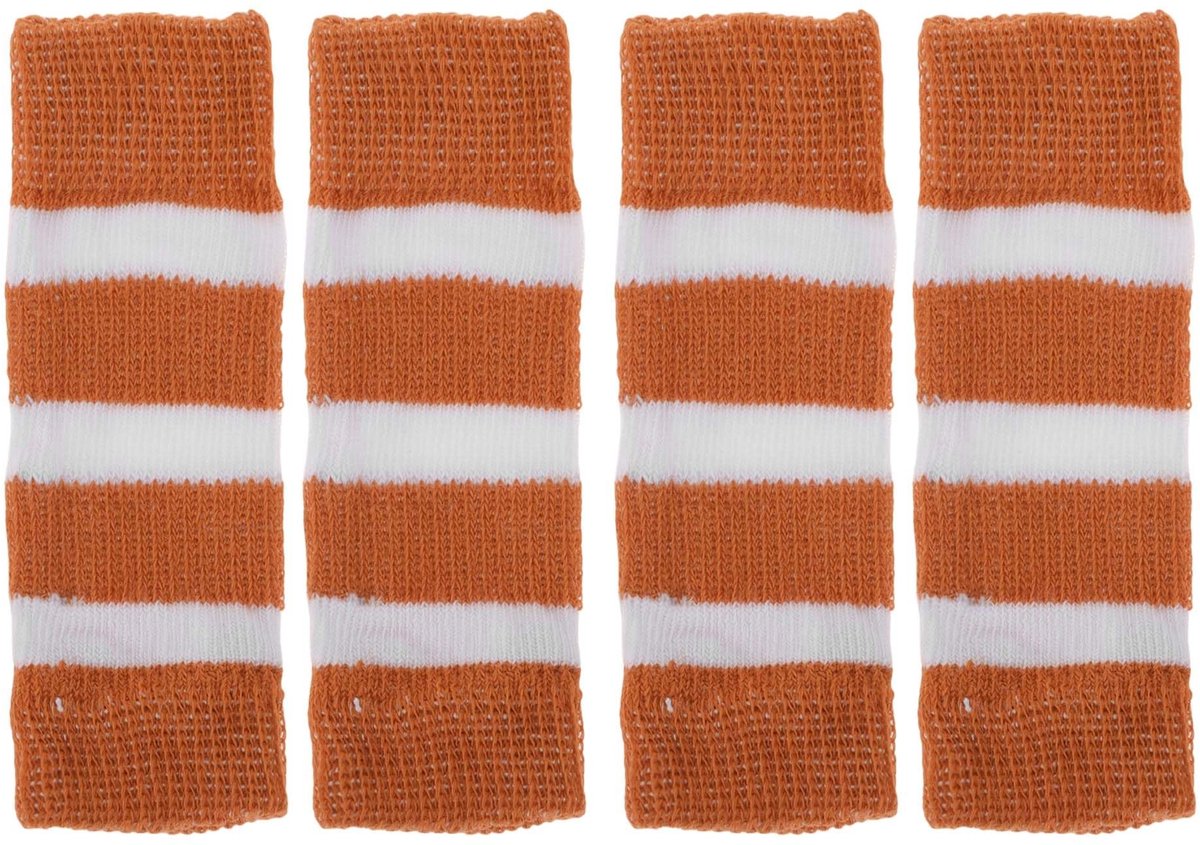 Dailygoods- Hondenbeenwarmers Set van 4 - Zachte Gebreide Hondenbeenbeschermers - Gewrichtsbescherming - Ademend Polyester - Geschikt voor Kleine Honden/Puppy's