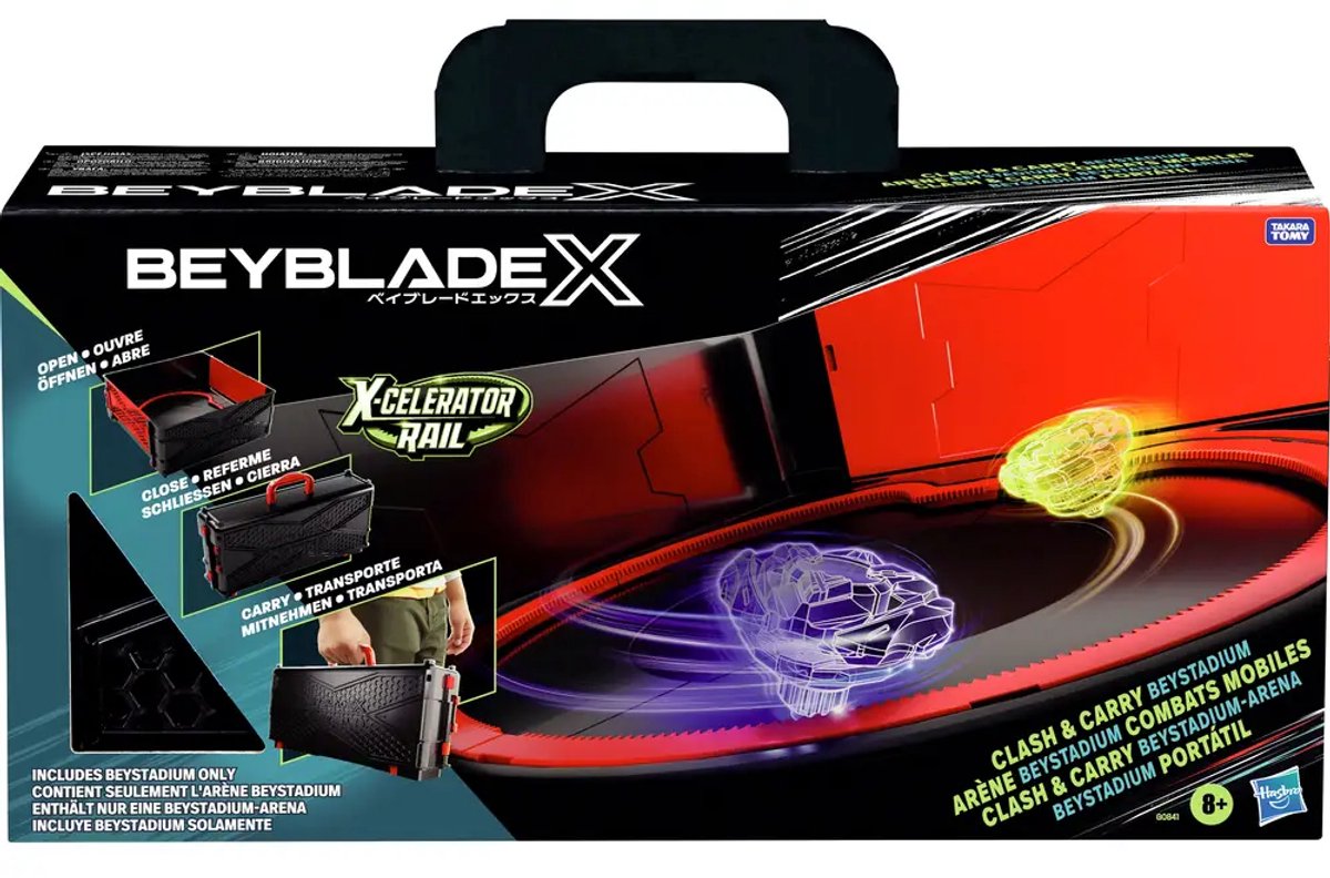 Beyblade X Beystadium Clash-and-Carry Beystadium — afbeelding 13