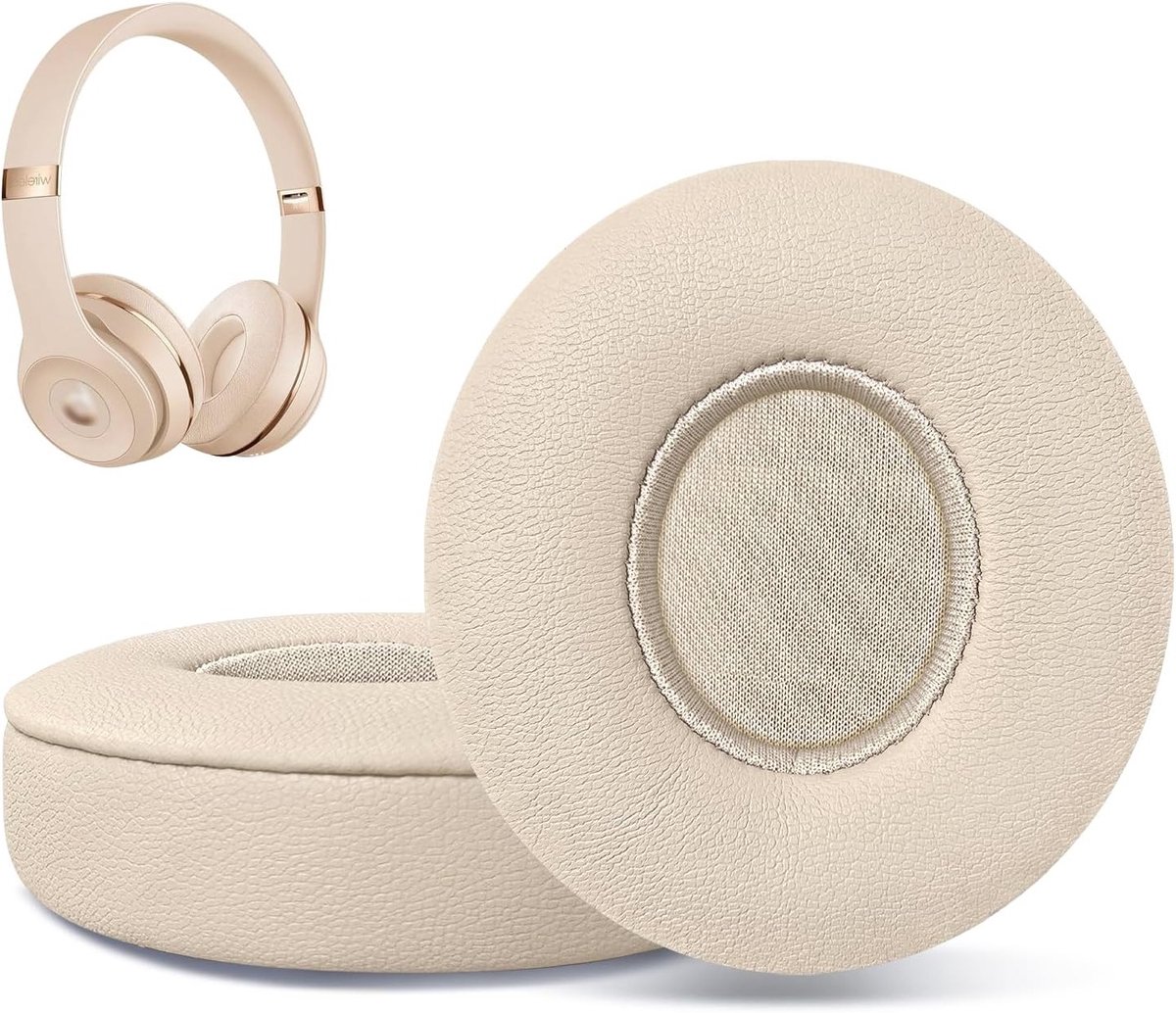 Vervangende oorkussens voor draadloze on-ear hoofdtelefoons, comfortabele oorkussens, zachte oorschelpafdekking in roze kleur
