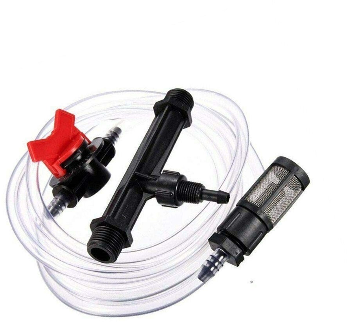 Dailygoods- Meststofinjector Compact - Irrigatieapparaat - Venturi - Waterbuis met Flow Control - Chemische Injectie - 228cm Lengte - Irrigatiesysteem