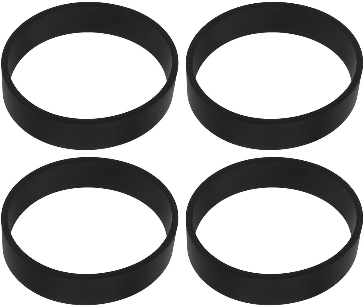 Dailygoods- Stofzuiger Riem Vervanging - 4x Rubber Riem - Onderdeelnummer 301289/301289G - Compatibel met Kirby Heritage/Legend - Binnendiameter 59mm - Breedte 15,3mm - Dikte 2,4mm - Stofzuigeronderdeel