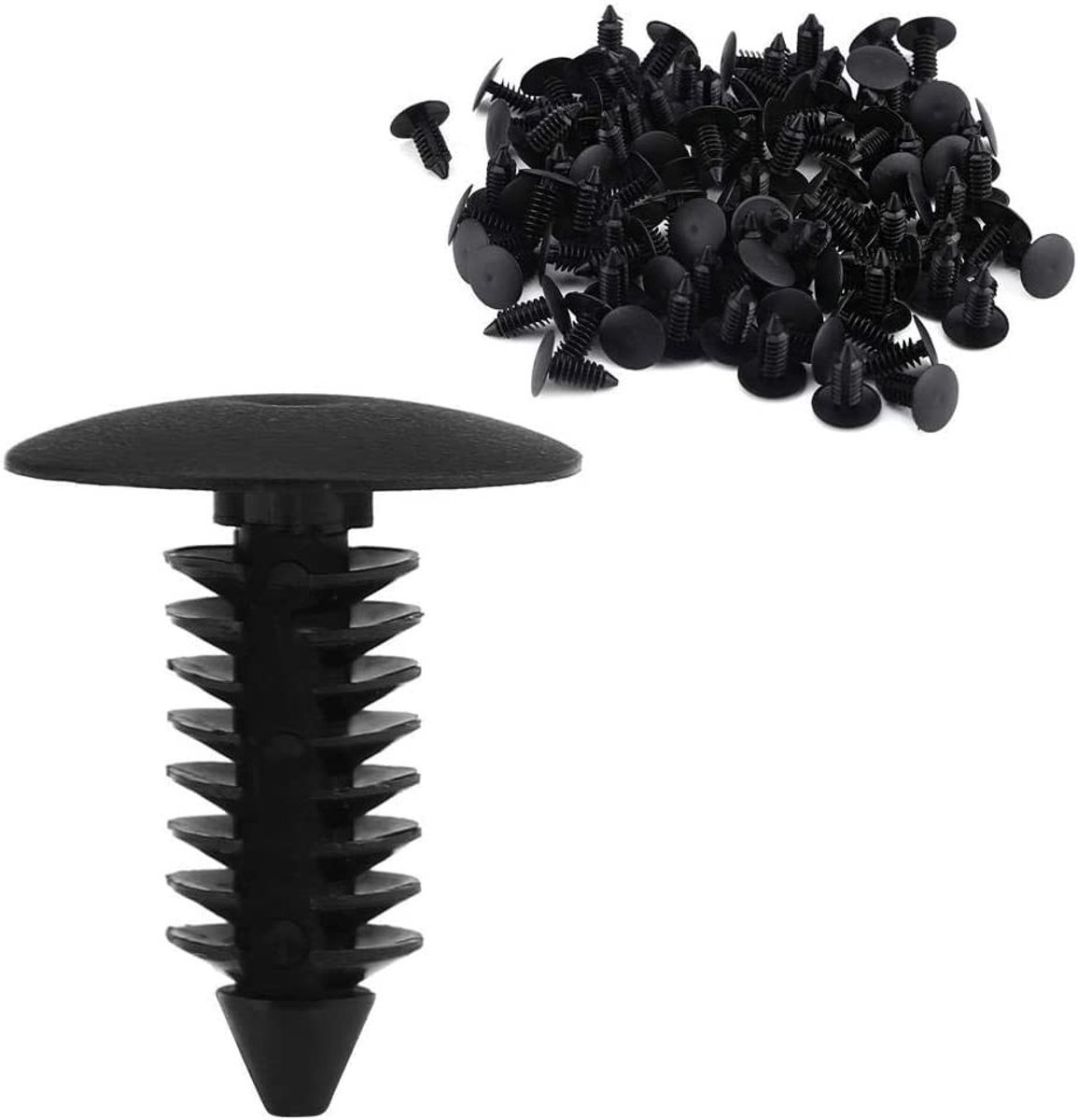 SOUQONE- Deurbekleding Clip 100st - Universele Bevestigingsclips Auto - Nylon - Schokbestendig - Duurzaam - Vervangingsclips