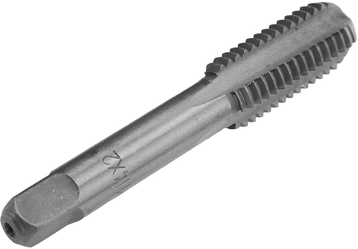 LAUZY- Draad Tap - 2 Stuks - Hoge Snelheid Staal - Metrisch - Rechte Groef - Duurzaam - Efficiënt Draadsnijden