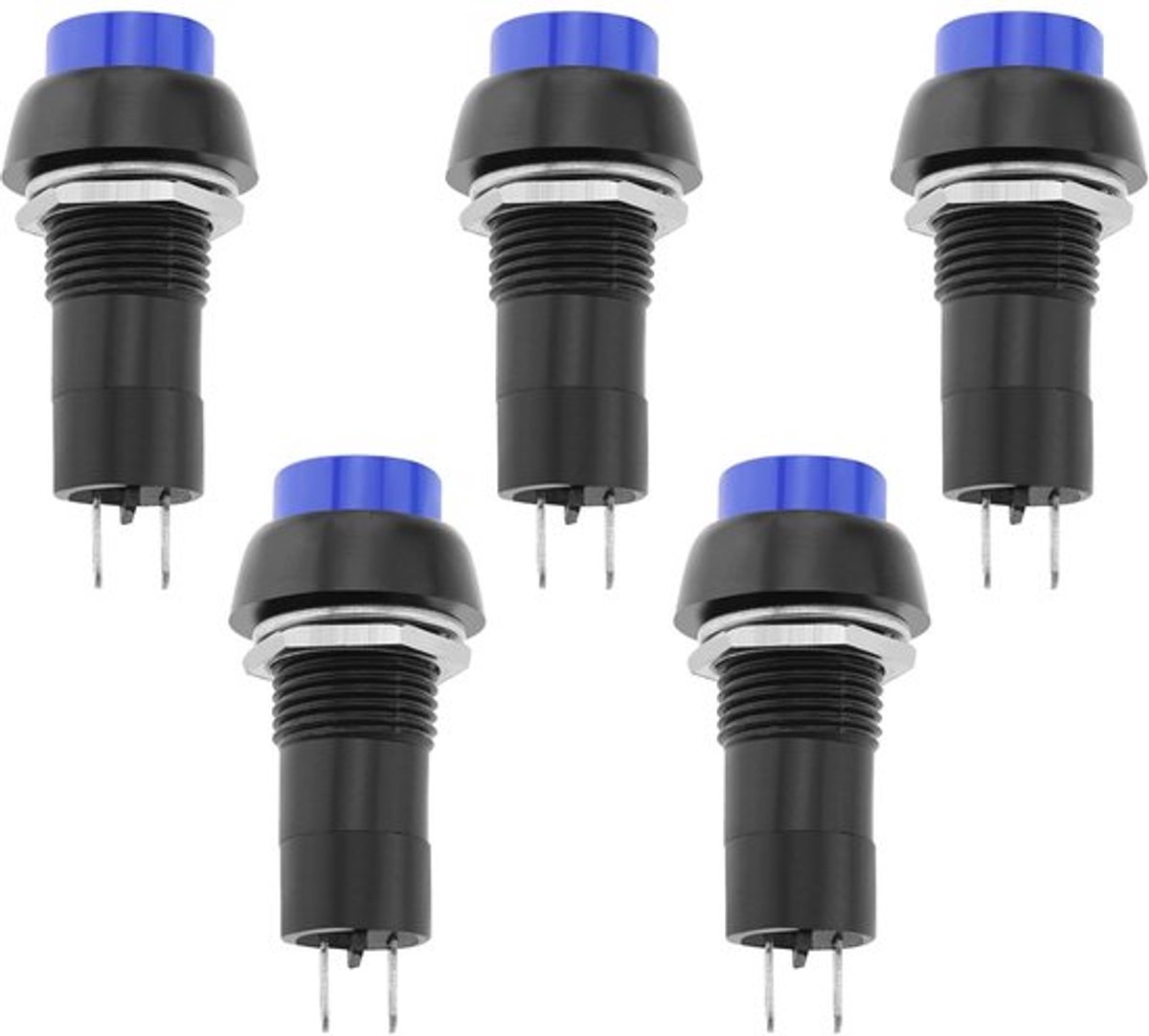 Allecto - Latching Push Button Switch - 12mm Drukknop - Voor gebruik