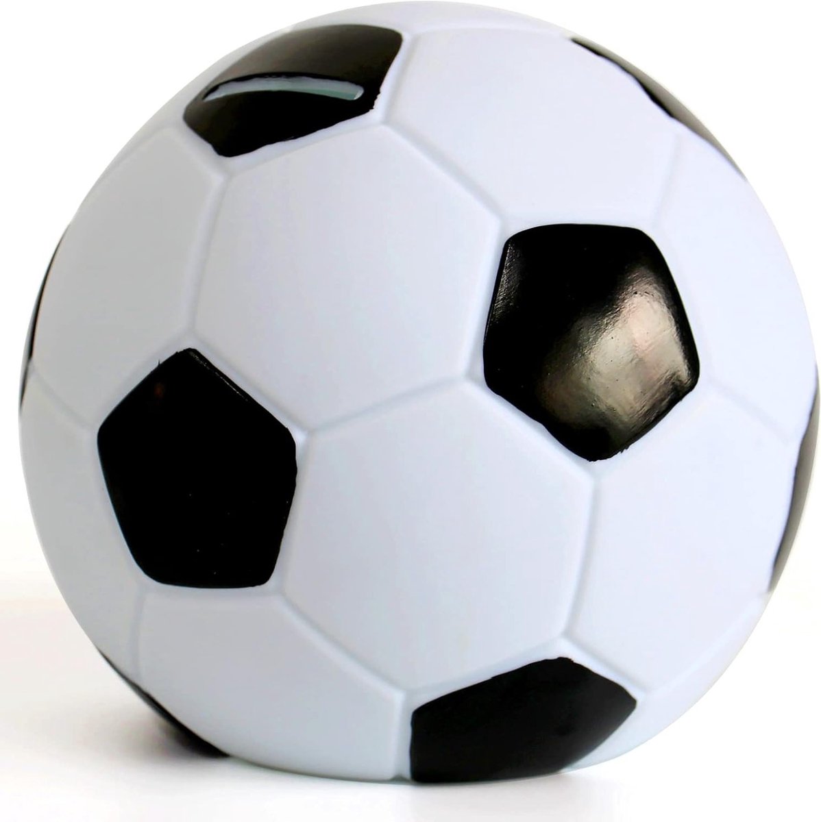 SnelShoppen - Voetbal Spaarpot - Creatieve Spaarpot voor Kinderen - Veilig Emaille Materiaal - Leuk Cadeau voor Meisjes en Jongens - Decoratie voor Ki