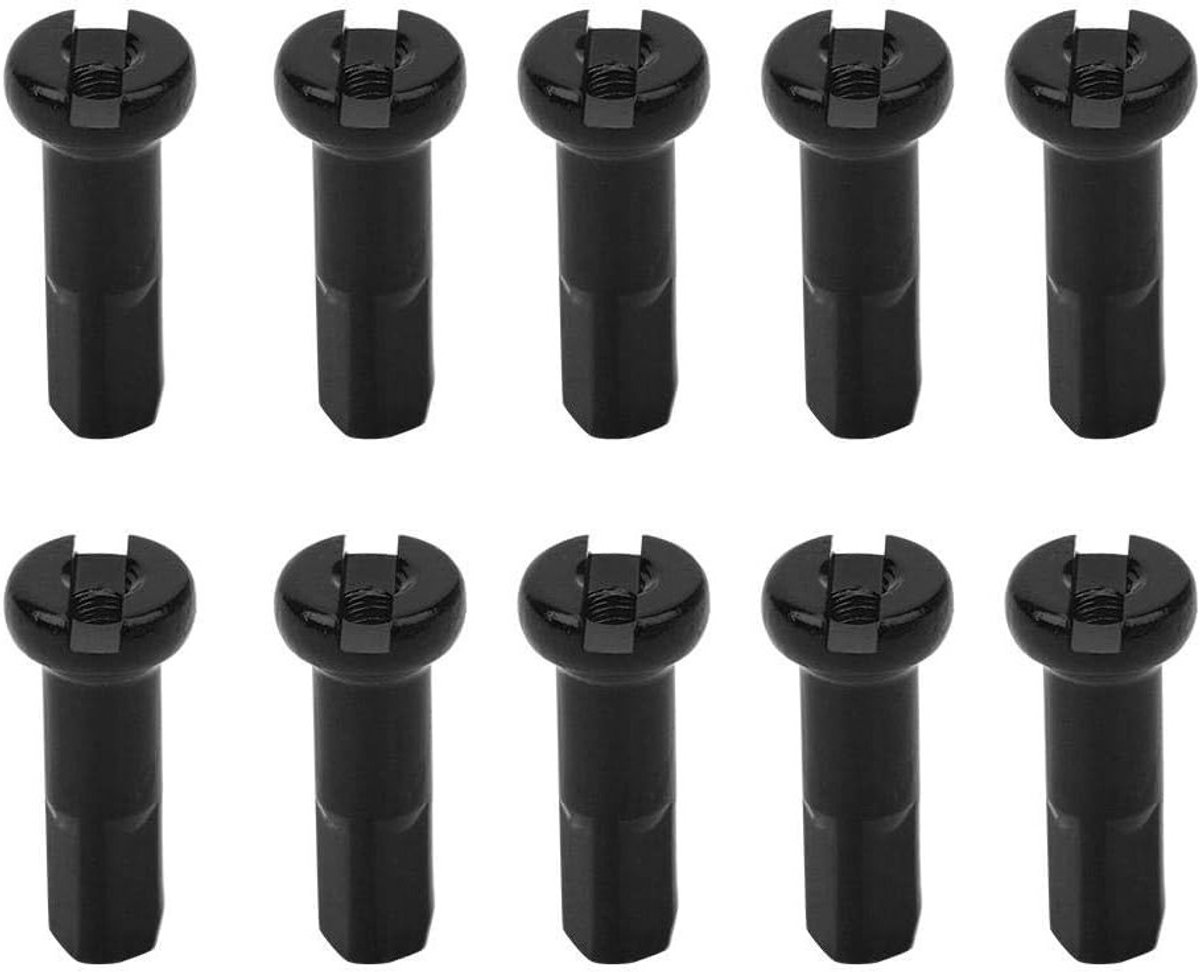 Set van 10 Spaken Caps voor Mountainbike - 14G Aluminium Fietsonderdeel voor Verbeterde Prestaties en Stijl