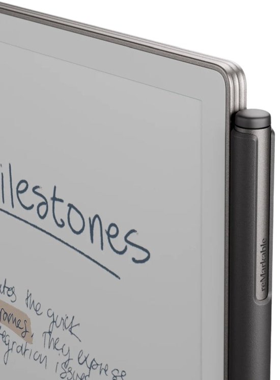 reMarkable Paper Pro 11,8" Refurbished + Marker Plus + Book Folio Grijs Bundle — afbeelding 3