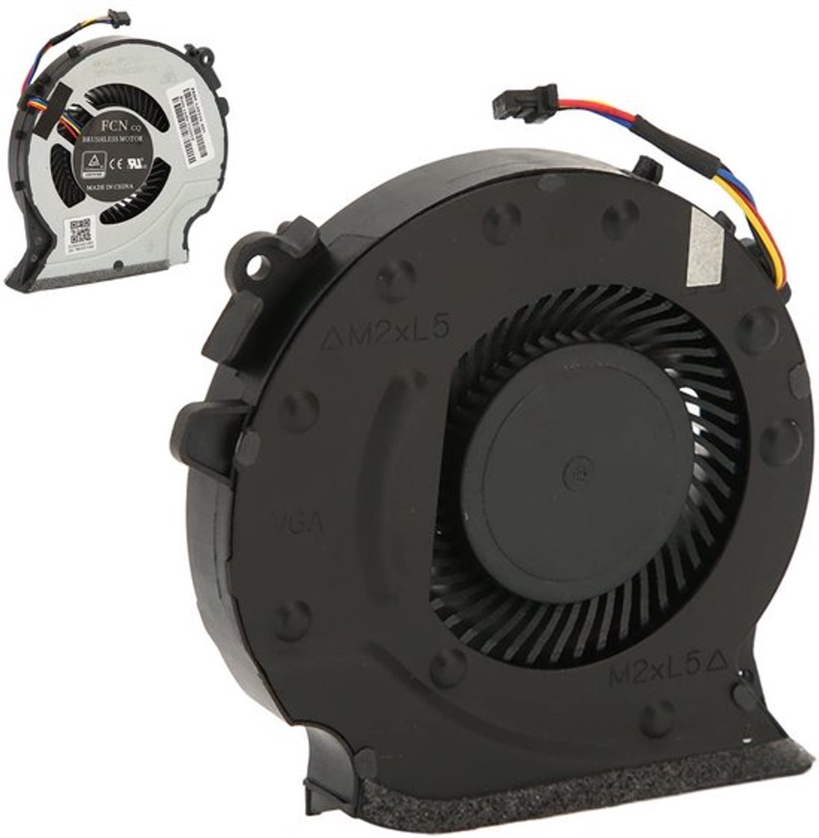 Allecto - Cpu GPU-koelventilator - Laptopkoeling - Betrouwbaar en