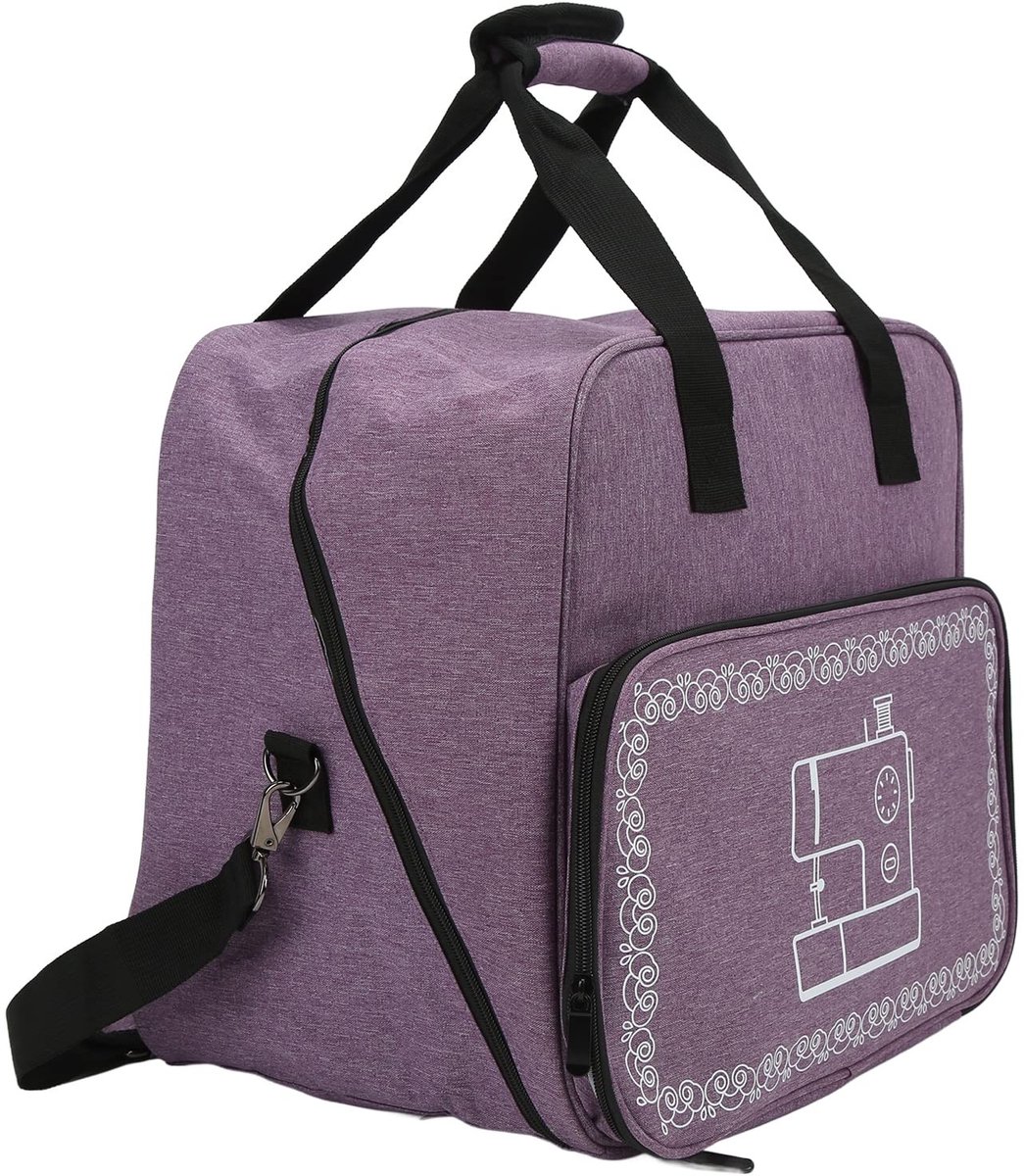 Dailygoods- Naaimachine Tas Grote Capaciteit - Draagbare Naaimachine Trolley - Hoogwaardige Materialen - Praktische Opbergtas - Geschikt voor Accessoires - Beschermt Naaimachine