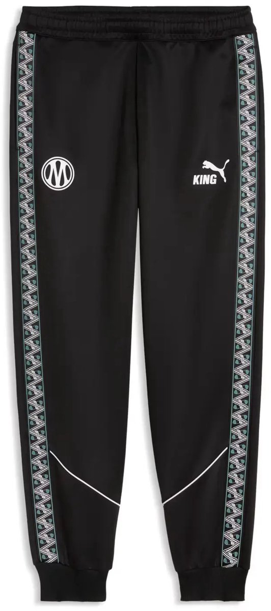 OM joggingbroek King Anthem 2026/27 Zwart