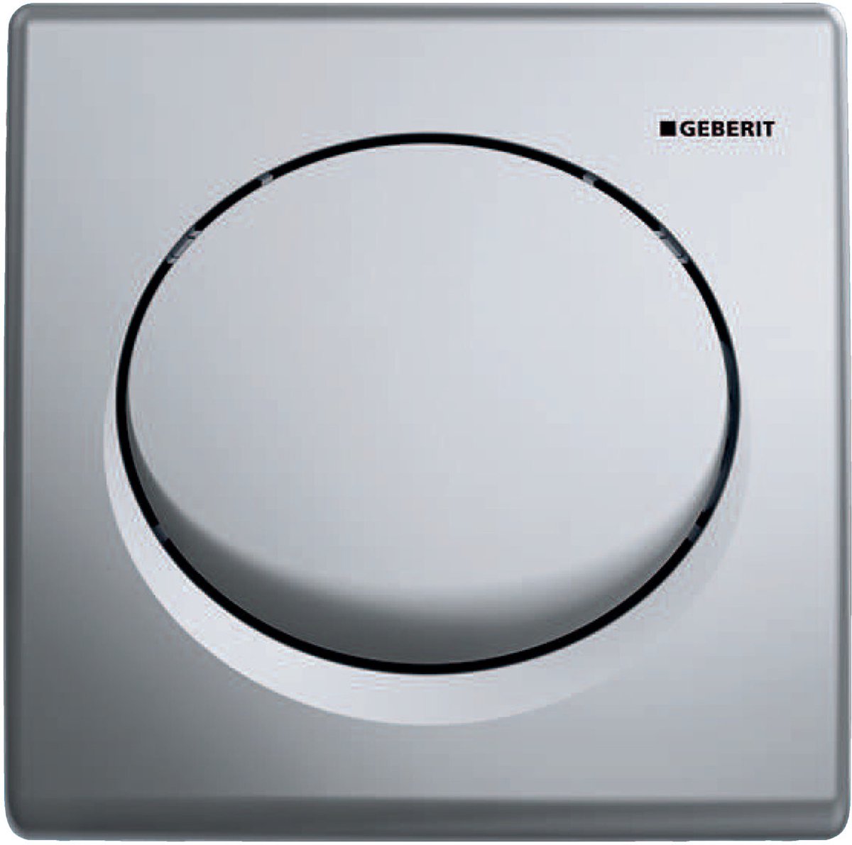 Geberit Spoelsystemen - Urinoir bedieningsplaat, mat chroom 115.820.46.5