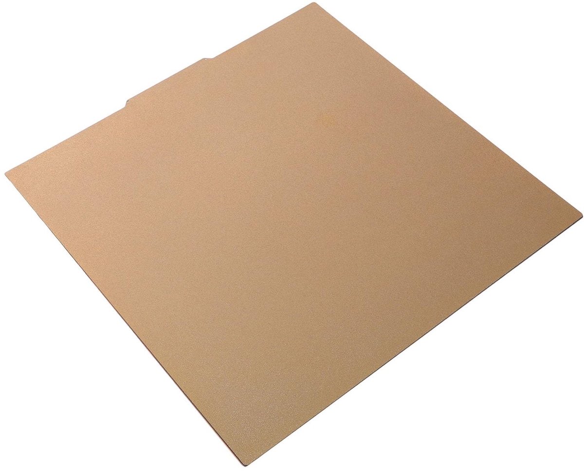 Dailygoods- Bouwplaat 500x500mm - Dubbelzijdig PEI - Magnetisch Flexibel - Verwarmd Bed - Schokbestendig - Hoge Hechting - 3D-printer Bed