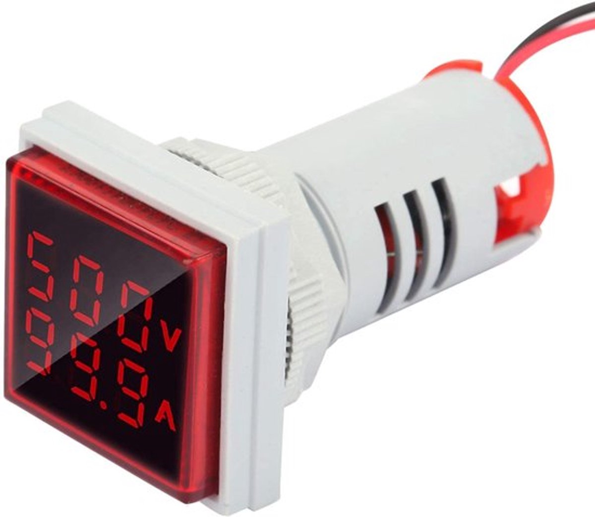 Allecto - Digitale Spanningsanzeige - LED-Indicatielampje - Dual