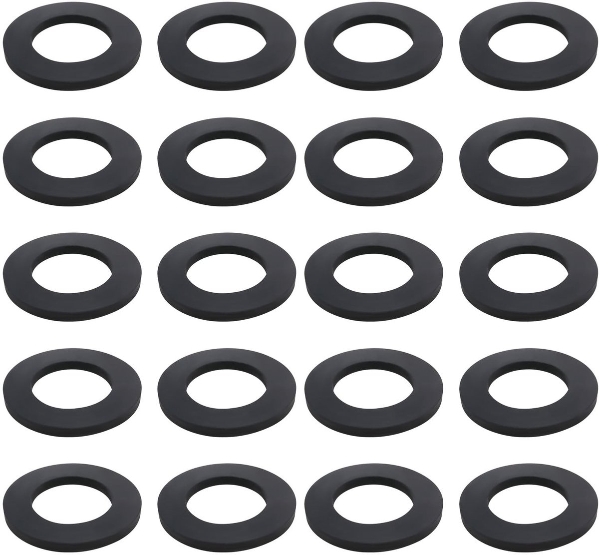 Dailygoods- Wasmachinepakking - Nitrile Rubber - 2 Stuks - 3/4 Inch - Water Inlaat - Hoge Temperatuur Weerstand - Eenvoudige Installatie - Rubber Gasket