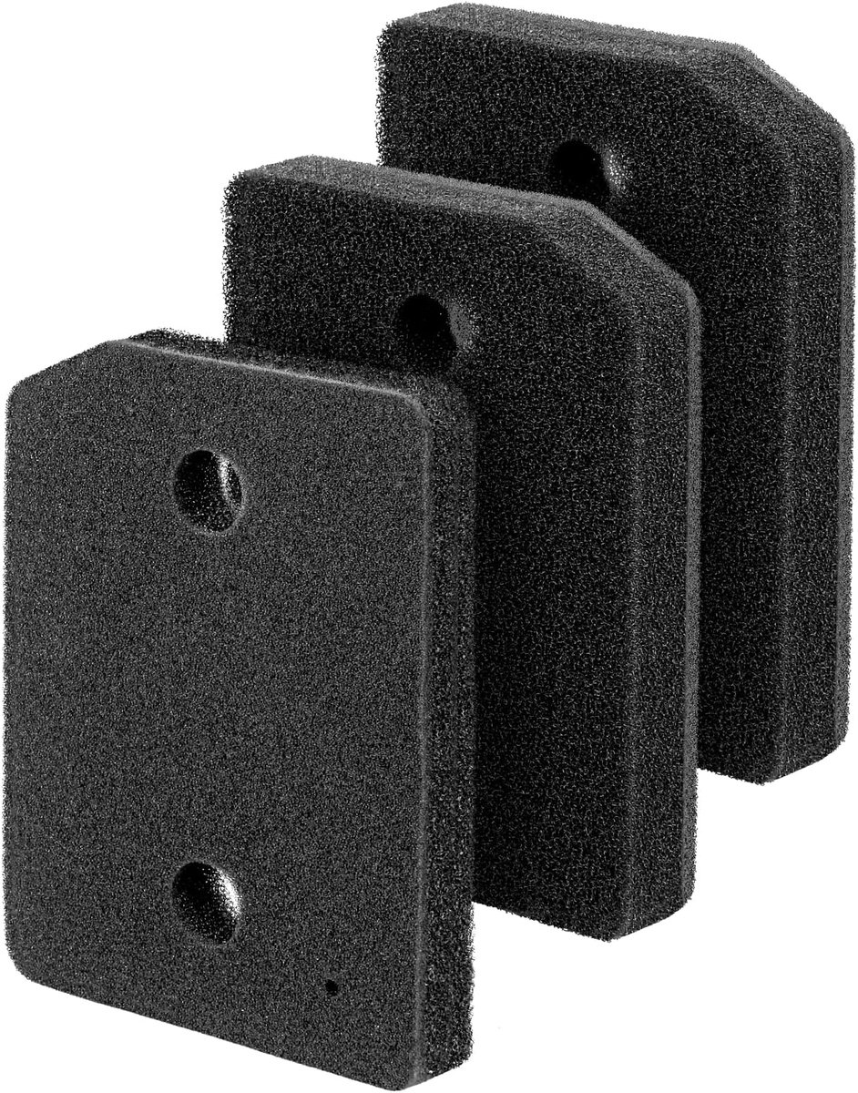 3 stuks Schuimfiltervervanging - 9164761 - Voor Miele T1 warmtepompdrogers TMB540WP TKS850WP TKG840WP TKS650WP TKB150WP TKG450WP TCJ680WP TCE520WP