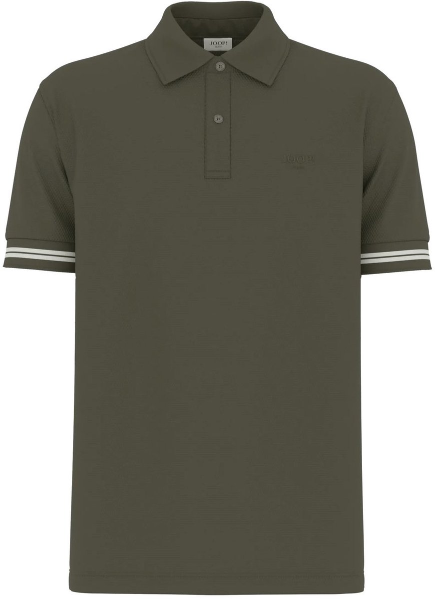 Joop! Heren Polo AMBROSIAN regular fit Groen S Volwassenen