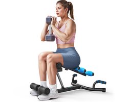 MERACH Squat Trainer – Opvouwbaar Fitnessapparaat – Tot 136 kg draagkracht – Instelbaar & met massage – Full-body training voor thuis