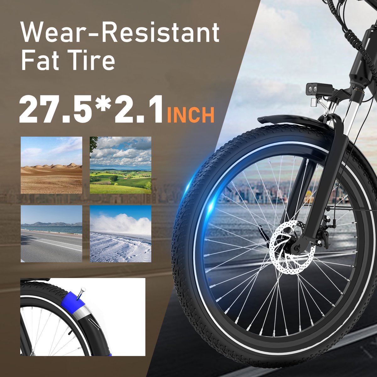 RCB G5 Elektrische Fiets, Trendy 80km City Commuter EBike, 250W, 36V 13Ah, Voorvorkvering, 7 Versnellingen, App, NFC & LCD, Lichtgewicht Aluminium, Zwart, Dames/Heren thumbnail 3