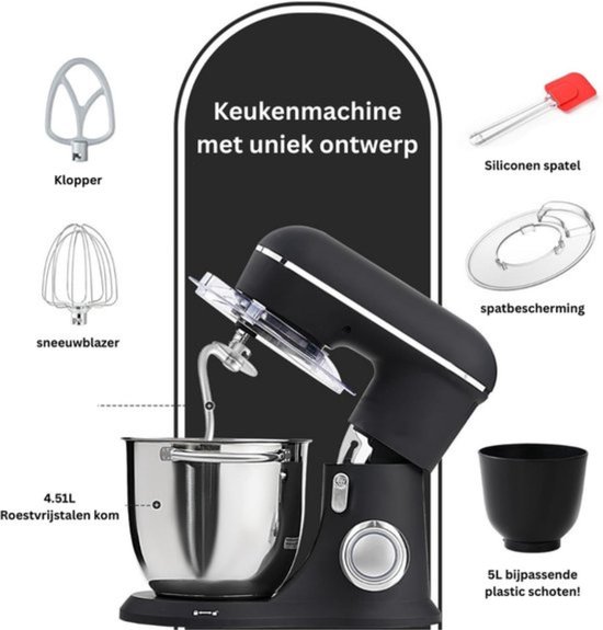 Thuys - Keukenrobot - Keukenmachine - Keukenmixer van Thuys — afbeelding 5