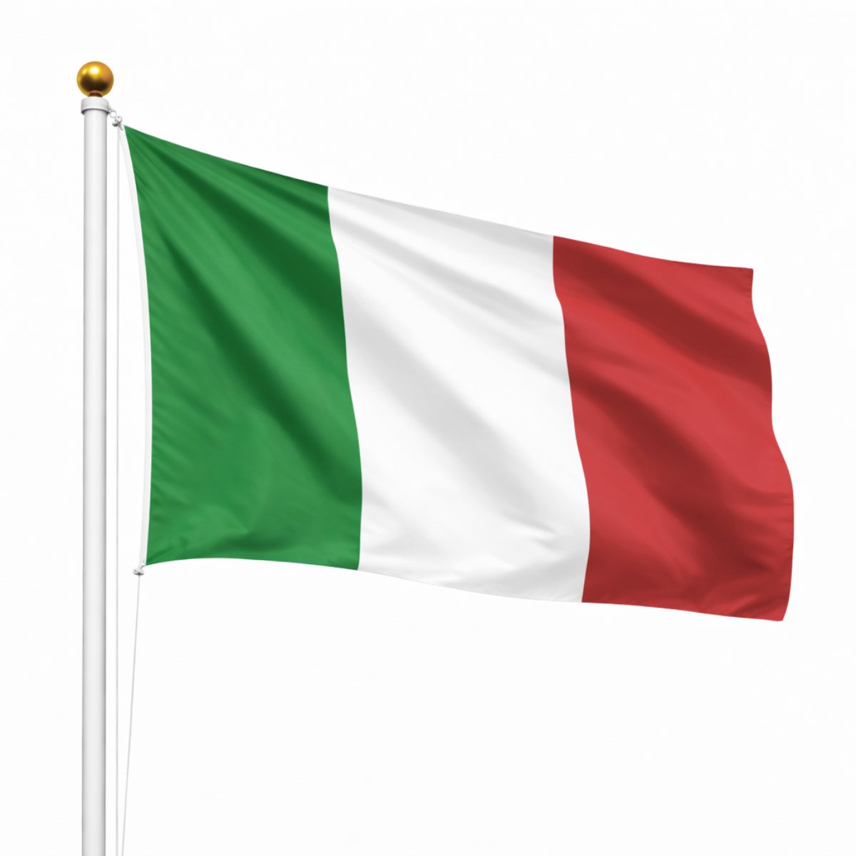 Italiaanse Vlag 100x150 cm – Italië Vlag Groen Wit Rood – Supportersvlag voor WK, EK, Voetbal & Evenementen