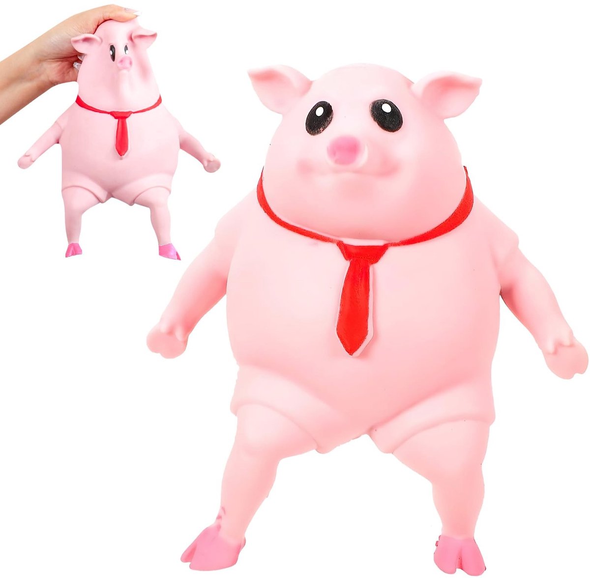 Dailygoody - Stressbal - Anti-stress speelgoed - Perfect voor ontspanning - Roze - Geschikt voor volwassenen en kinderen - Stressverlichting - Gemaakt..