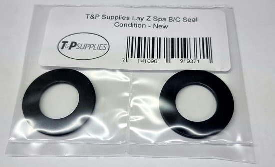 Spa pomp afdichtingen - Rubber ringen - Zwembad onderhoud - Duurzame vervanging - 2 stuks - Zwart — afbeelding 3