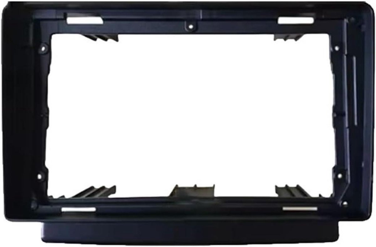 Autoradio Frame - Navigatiepaneel Inbouw - Auto Interieur - Strakke Afwerking - 9 Inch - Zwart