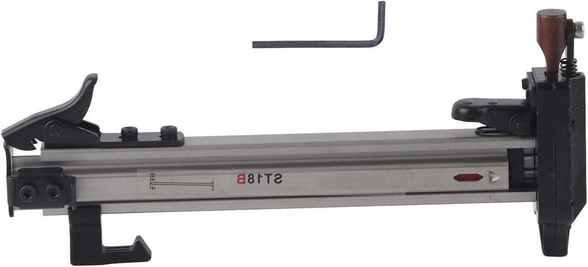 Nietpistool - Spijkerpistool Tackers - Houtbewerking Meubels - Geen Luchtpomp Nodig - 570 gram - Grijs