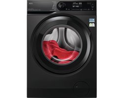 AEG Series 7000 LR7606UDS4 wasmachine Voorlader 10 kg 1600 RPM Zwart