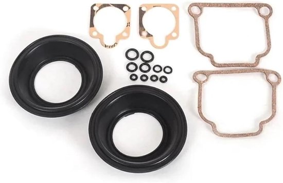 Carburateur Reparatieset - Motorfiets Revisieset - Motoronderhoud - Hoge Kwaliteit Materiaal - 32mm - Zwart — afbeelding 5