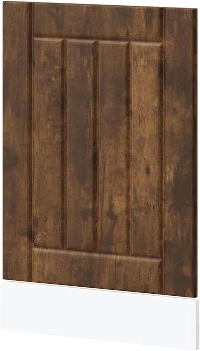 Afwasafdekplaat - Vaatwasserpaneel Keukenpaneel - Keuken Organiseren - Onderhoudsvriendelijk Oppervlak - 45 x 1.5 x 67 cm - Rookeiken