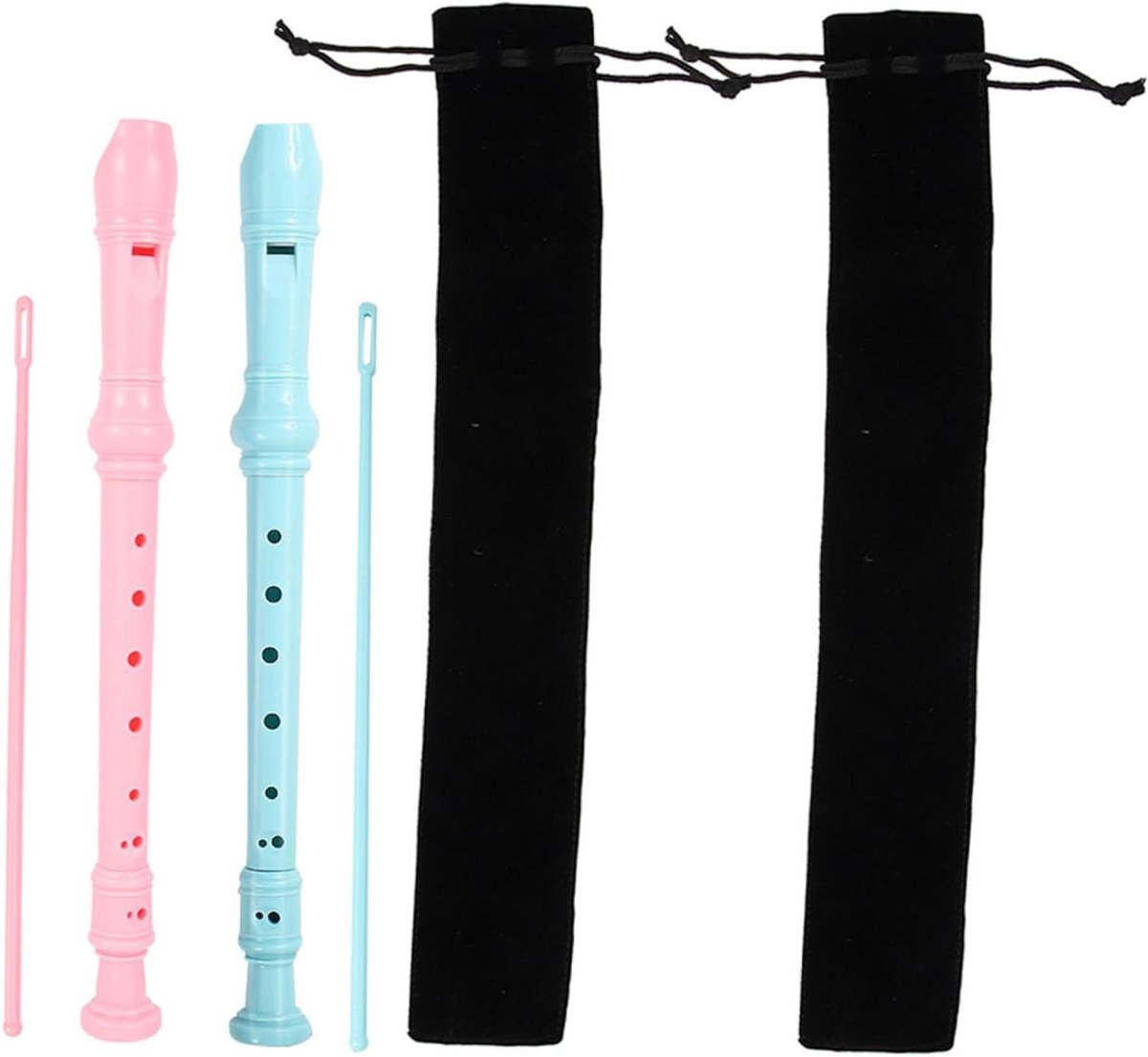 Kinderblokfluit - Muziekrecorder Fluit - Muziek Leren - 8 Gaten - 32.5 cm - Diverse Kleuren