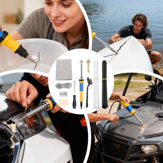 Soldeerbout Reparatiekit - Lasser Set - Bumpers Repareren - Lichtgewicht Ontwerp - 80W - Niet gespecificeerd — afbeelding 4