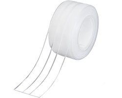 Afdichtstrips - Strip voor Kitranden - Waterdichte - PVC - Zelfklevende Waterdichte Strip - Afdichtstrip voor Badkamer en Keuken - 3,2m*3,8 cm - Transparant