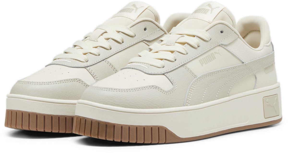 Puma Carina Street Sneaker Dames Beige