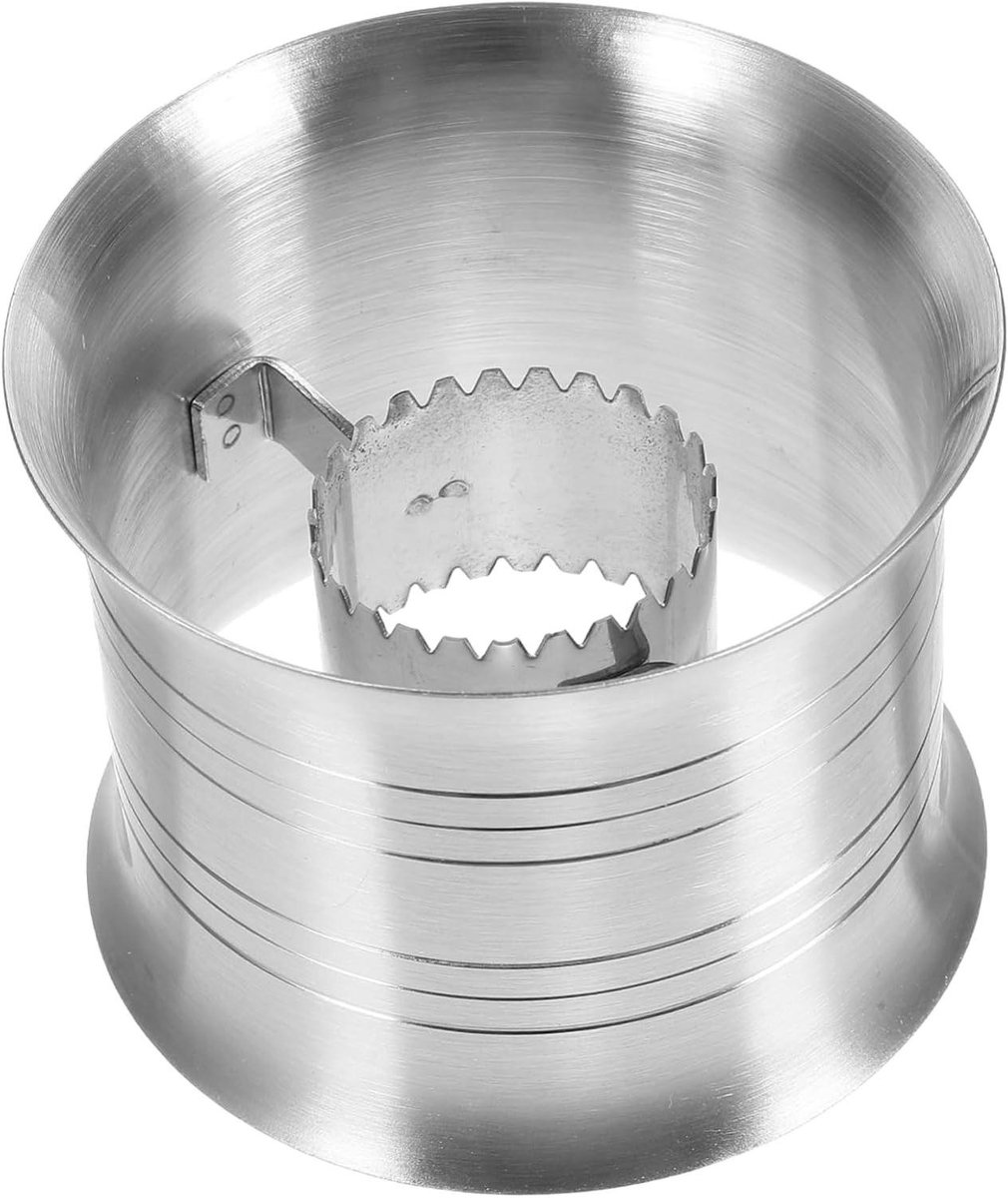 Maïspeller Set - Maïs Snijder - Keuken Hulp - Compact Ontwerp - 3 Stuks - Zilver