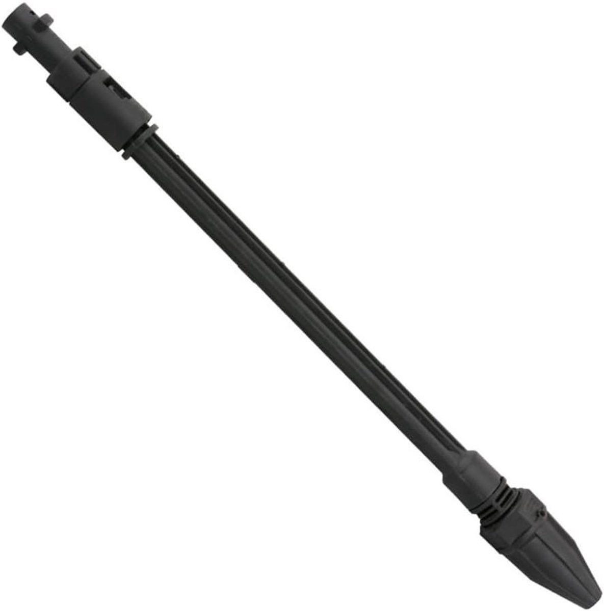 Roterende Turbo Mondstuk - Hogedruk Lans - Krachtig Reinigen - Efficiënte Vuilverwijdering - 46.5 cm - Zwart