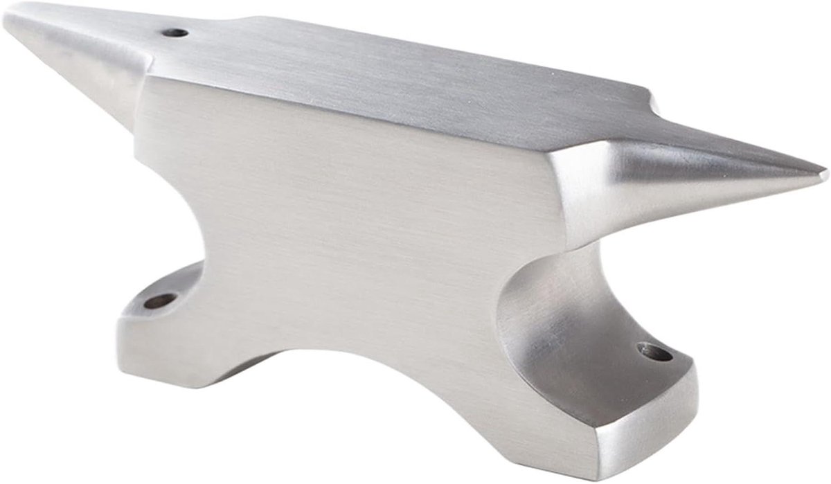 Dubbele hoorn - Sieraden tool - Sieraden maken - Dubbel werkblad - 11 cm - Goudkleurig