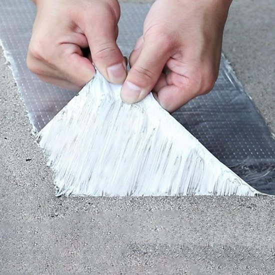 Waterdichte tape - Lek reparatie tape - Snel lekken dichten - 15 mm dik - 5m lengte - Zwart — afbeelding 3