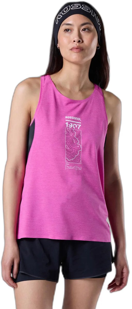 Damestanktop Rossignol Sapa Ultra Elektrisch Fuchsia