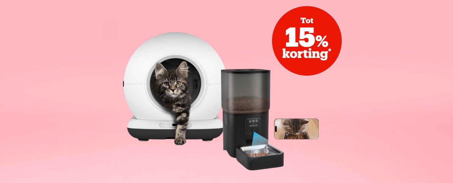 Korting* op Pet Tech