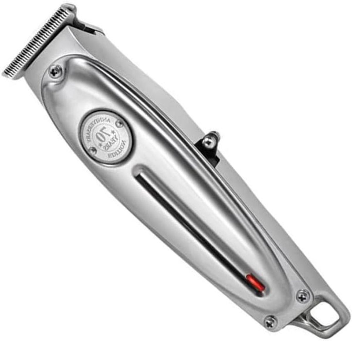 Elektrische Tondeuse - Kappers Trimmer - Professioneel Knippen - Schokbestendige Shell - 21 x 11 x 9 cm - Zilverkleurig